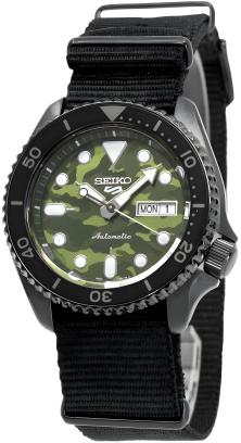  Seiko SRPJ37K1 5 Sports Camouflage Automatic Uhren