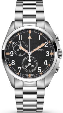  Hamilton Khaki Aviation Pilot Pioneer Quartz Chronograph H76522131 uhren
