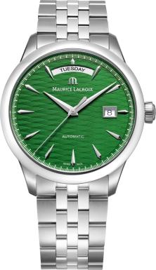 Maurice Lacroix 1975 Automatic Day Date Vagues du Jura Limited Edition 756058-SS002-630-1 uhren