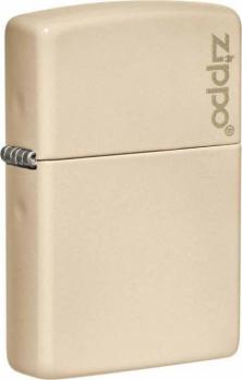  Zippo Flat Sand Zippo Logo 49453ZL feuerzeug