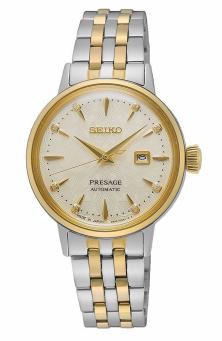  Seiko SRE010J1 Presage Cocktail Time White Lady Automatic Uhren
