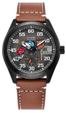 Citizen BV1089-05W Eco-Drive Disney Mickey Mouse Baseball uhren