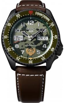  Seiko SRPF21K1 5 Sports Automatic Street Fighter LE 9 999 pcs Guile Uhren