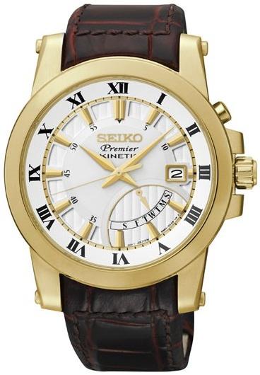  Seiko SRN042P1 Premier Kinetic Retrograde Uhren