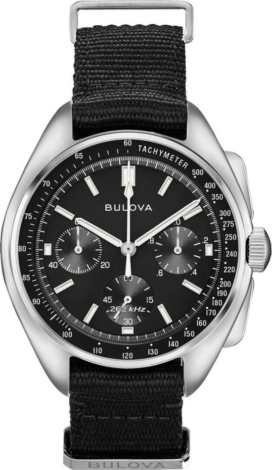  Bulova Lunar Pilot Quartz Chronograph 96A225 uhren