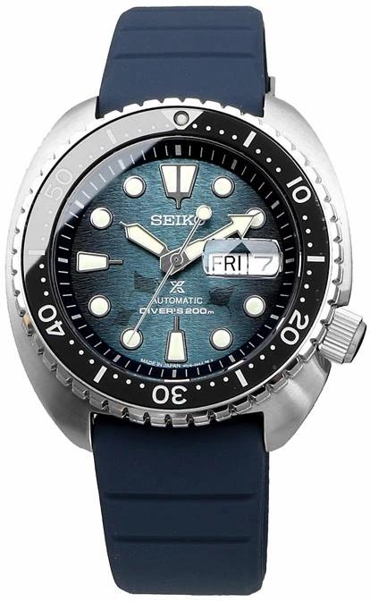  Seiko SRPF77J1 Prospex Save The Ocean Turtle Dark Manta Ray Uhren