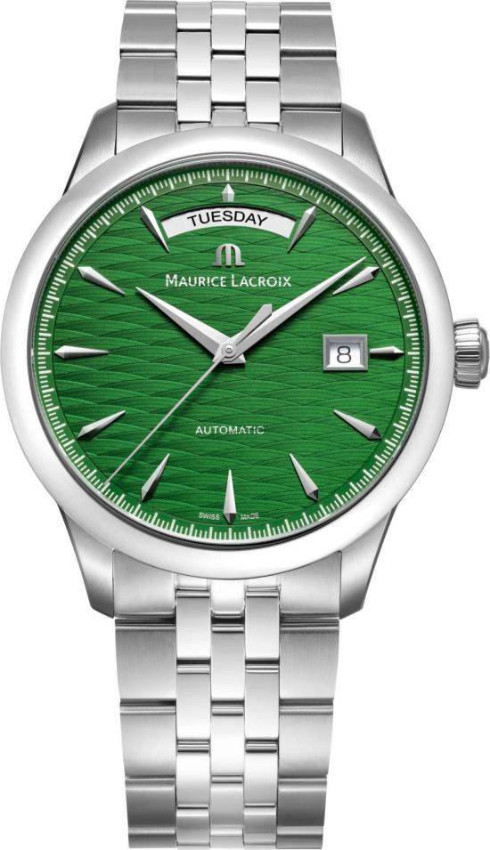  Maurice Lacroix 1975 Automatic Day Date Vagues du Jura Limited Edition 756058-SS002-630-1 uhren