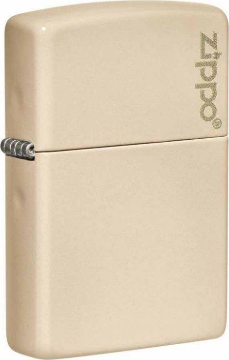  Zippo Flat Sand Zippo Logo 49453ZL feuerzeug