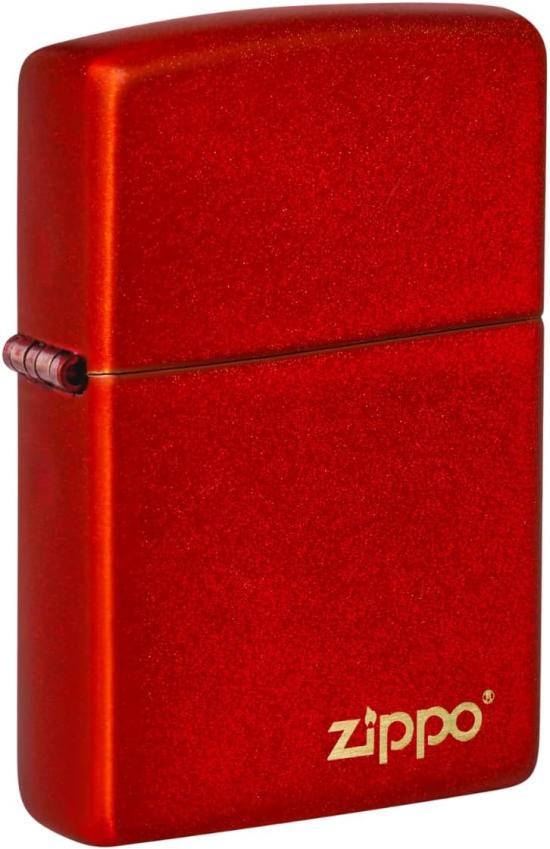  Zippo Metallic Red Zippo Logo 49475ZL feuerzeug