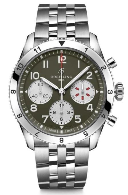  Breitling Classic AVI Chronograph 42 Curtiss Warhawk A233802A1L1A1 uhren