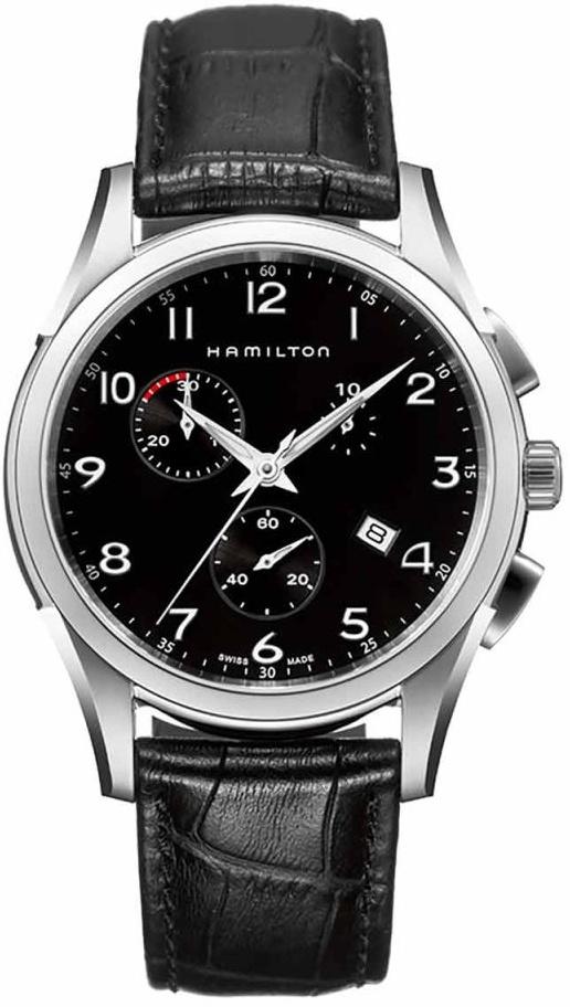  Hamilton H38612733 Jazzmaster Thinline Quartz Chronograph Uhren